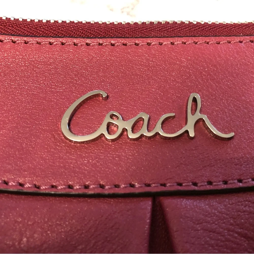 Coach Original Ashley Rose Pink Shoulder Bag C-1220-F15512 - Picture 6 of 9